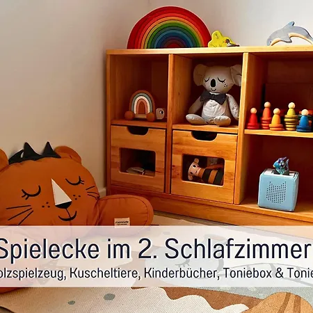 Familienfreundliches Zwischen Potsdam Und Berlin Fuer 2-4 Personen - Parkplatz - Balkon - Voll Ausgestattete Kueche - Wlan - Nebelwiesen Apartment Stahnsdorf