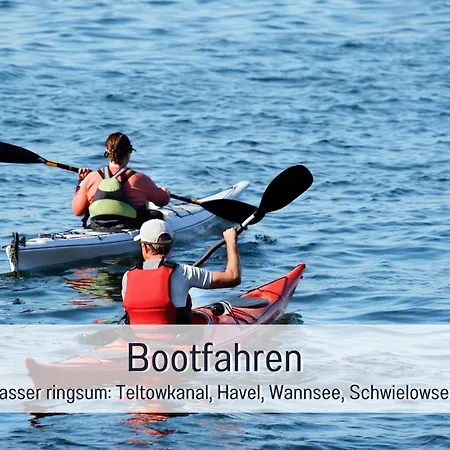 Familienfreundliches Zwischen Potsdam Und Berlin Fuer 2-4 Personen - Parkplatz - Balkon - Voll Ausgestattete Kueche - Wlan - Nebelwiesen * Stahnsdorf