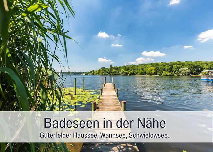 Familienfreundliches Zwischen Potsdam Und Berlin Fuer 2-4 Personen - Parkplatz - Balkon - Voll Ausgestattete Kueche - Wlan - Nebelwiesen * Stahnsdorf